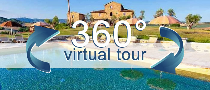 Click per visualizzare il Virtual Tour di Podere Calvaiola